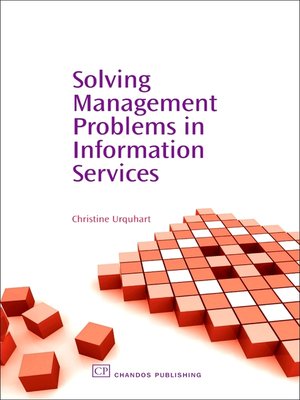 cover image of Solving Management Problems in Information Services